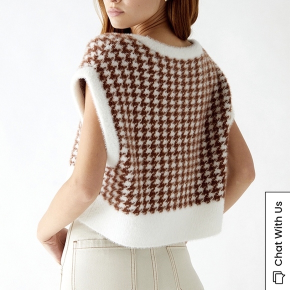 Kendall + Kylie School Girl Sweater Vest XS - Picture 3 of 11